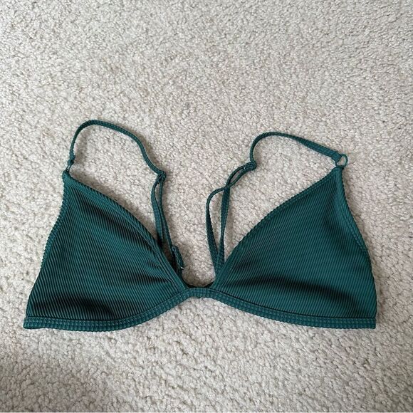 PacSun Other - PacSun la hearts dark forest green bikini top